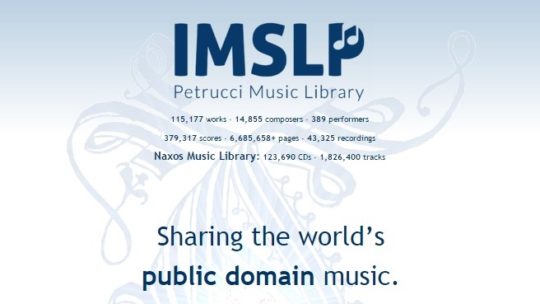 Sítio IMLSP.ORG Disponibiliza Gratuitamente Partituras dos Grandes Compositores Que Já São de Domínio Público