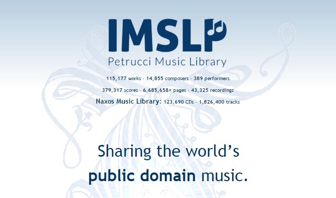 Sítio IMLSP.ORG Disponibiliza Gratuitamente Partituras dos Grandes Compositores Que Já São de Domínio Público